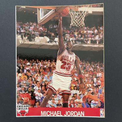 Michael Jordan unsigned photo 
