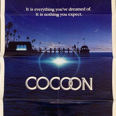 Cocoon original vintage movie poster. 