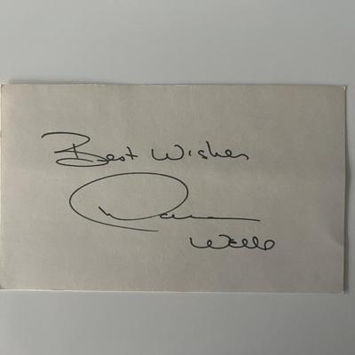Gilligan's Island Dawn Wells original signature
