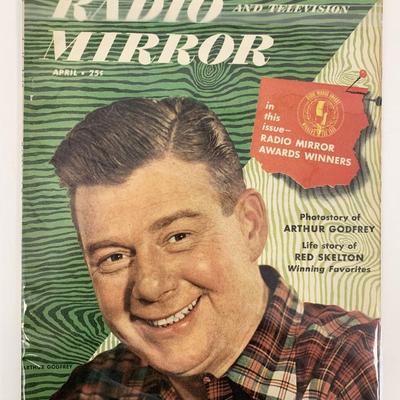 Radio and Television Mirror Magazine April 1949 Arthur Godfrey Cover
