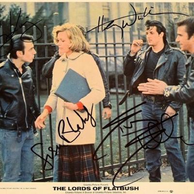 The Lords Of Flatbush cast signed promo photo 