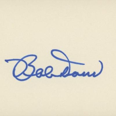 Bob Doerr original signature
