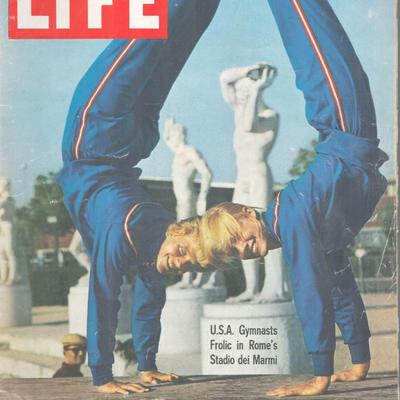 US Gymnasts Life Magazine. September 12, 1960