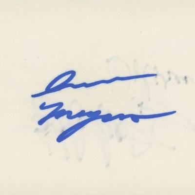 Bob Hope and Delores Hope original signature