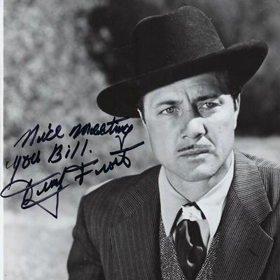 Terry Frost signed photo