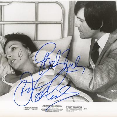 Joan Collins signed The Devil Within Her movie still