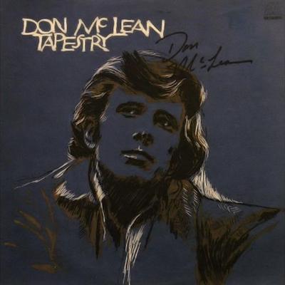 Don McLean signed Tapestry album