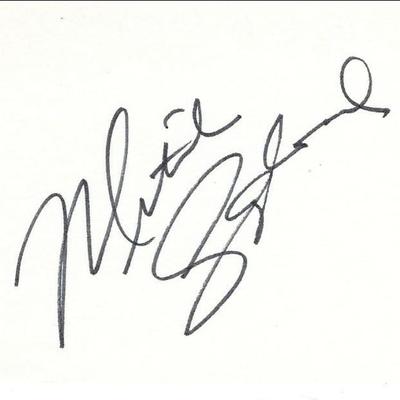 Mitchell Gaylord original signature 