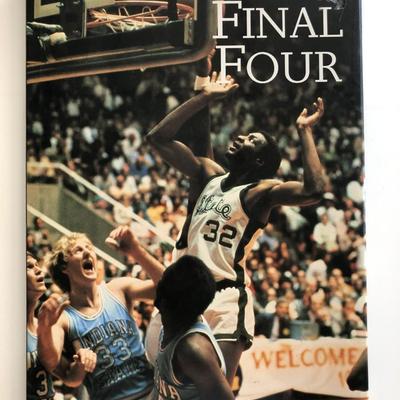 The Final Four Hardcover Coffee Table Book by Melissa Larson. 1991