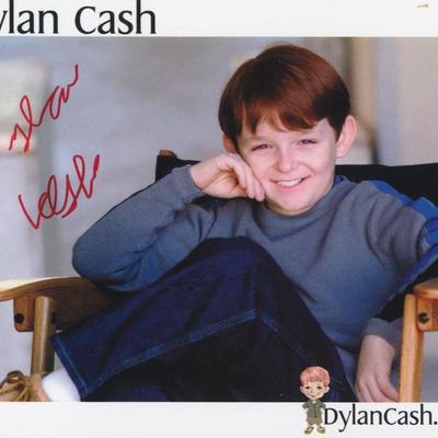 Dylan Cash signed photo