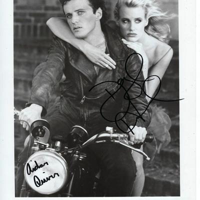 Reckless Aidan Quinn and Daryl Hannah signed movie photo