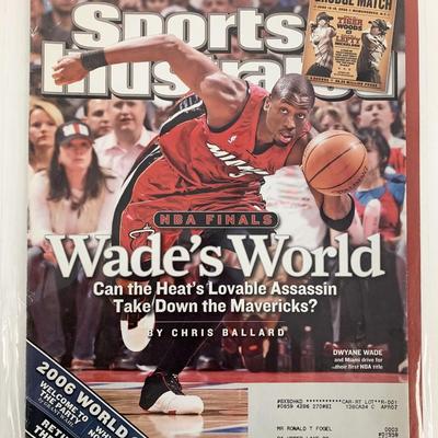 Sports Illustrated Magazine Dwayne Wade Cover 2006