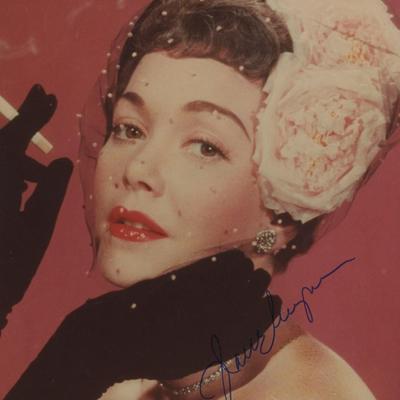 Jane Wyman signed photo. GFA Authenticated