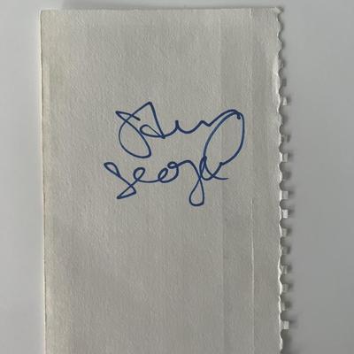 Steven Seagal original signature