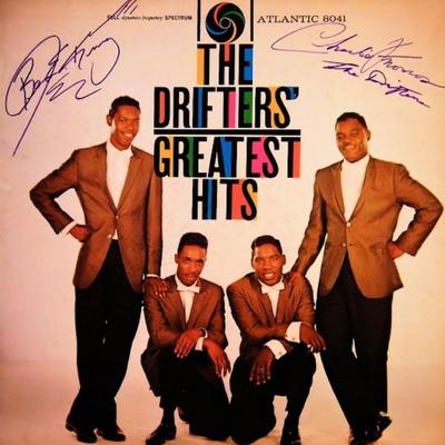 The Drifters' Greatest Hits signed album