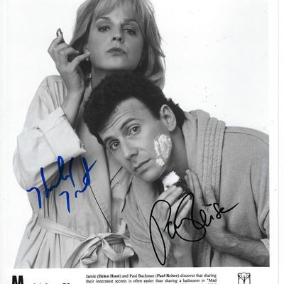 Mad About You Helen Hunt and Paul Reiser signed photo