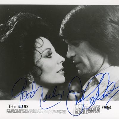 Joan Collins signed The Stud 