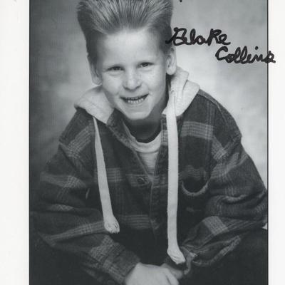 Blake Collins signed The Little Rascals photo