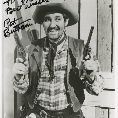 Pat Buttram signed movie photo