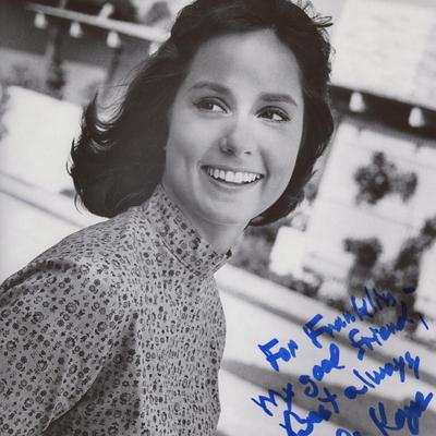Celia Kaye personalized (For Franklin) signed photo 