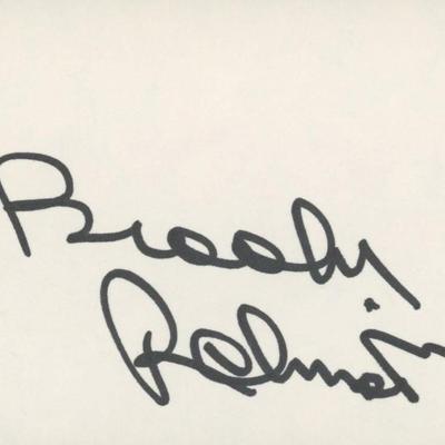 Brooks Robinson original signature