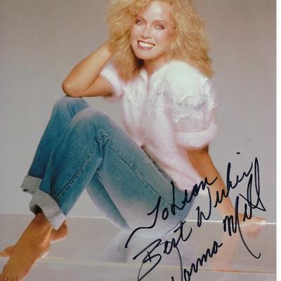 Donna Mills signed photo