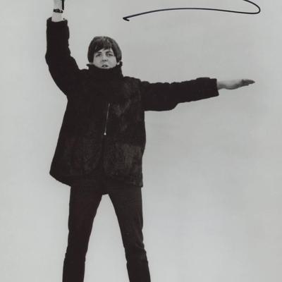 Paul McCartney signed photo