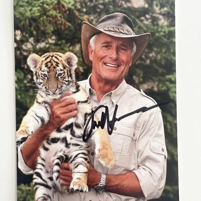 Jungle Jack Hanna signed zoo flyer