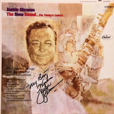 Jackie Gleason The Now Sound...For Today's Lovers signed album 
