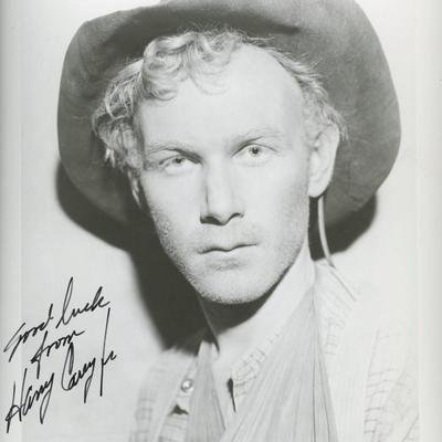 Harry Carey Jr. signed photo