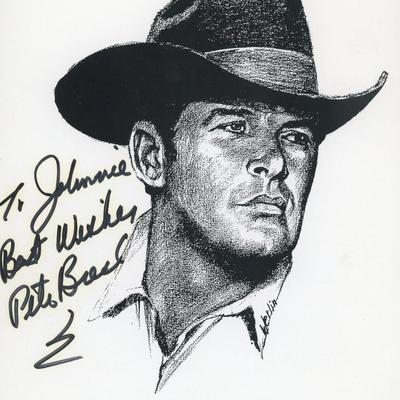 Peter Breck signed photo