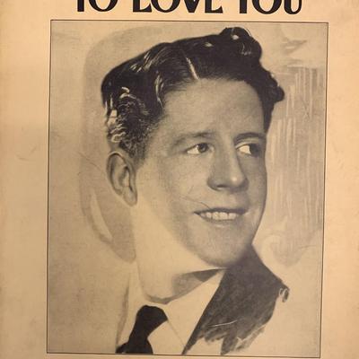 That's When I Learned To Love You unsigned sheet music