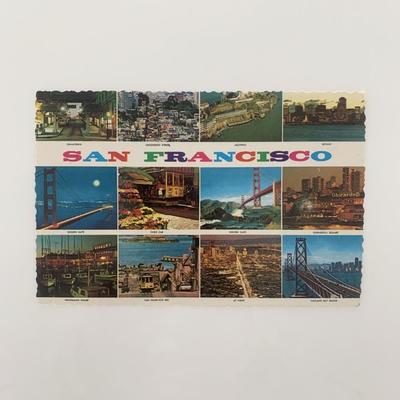 San Francisco vintage post card
