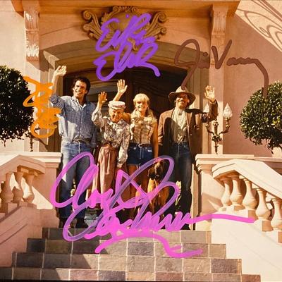 The Beverly Hillbillies cast signed movie photo