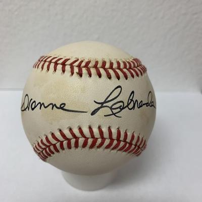 Ivonne Labrada signed baseball