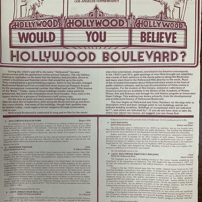 Hollywood Blvd. Walking Tour program