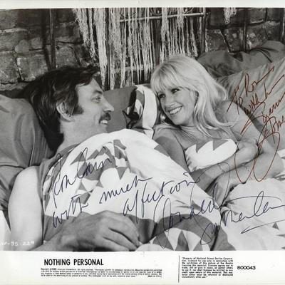 Suzanne Somers and Donald Sutherland Signed Photo