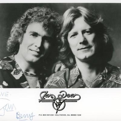 Jan and Dean signed promo  photo 