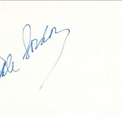 Gale Gordon original signature 