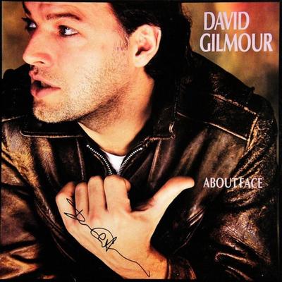 David Gilmour About Face signed album