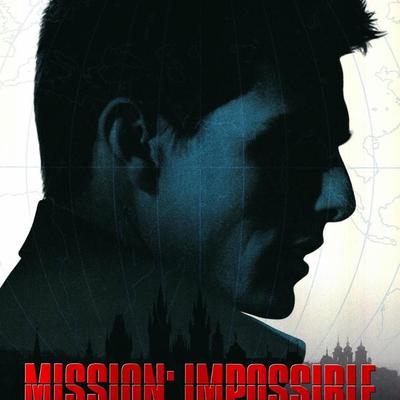 Mission: Impossible 1996 original movie poster