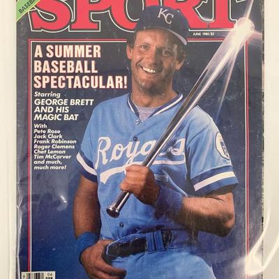 Sport Magazine June 1985 George Brett Royals
