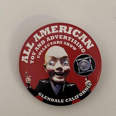All American Toy and Advertising pin 
