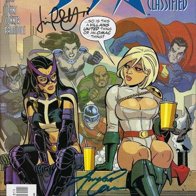 JSA Classified signed comic book(2005) #3A