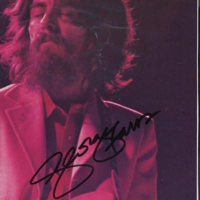 George Harrison signed photo. 