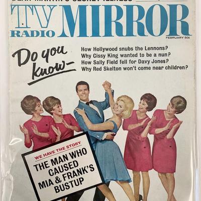 TV Radio Mirror Magazine-2/1968--Sally Field-The Man Who Caused Frank & Mia's Breakup