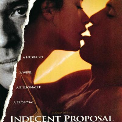 Indecent Proposal 1993 original movie poster