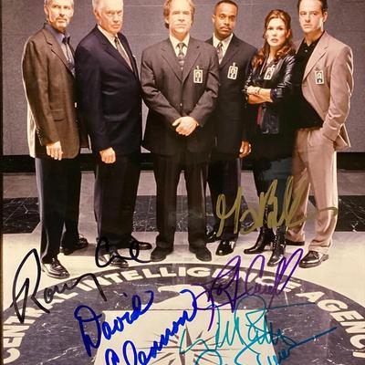 The Agency cast signed photo
