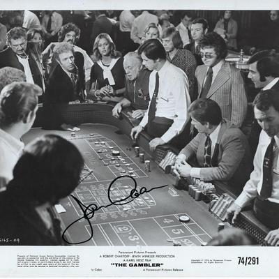 The Gambler James Caan signed movie photo