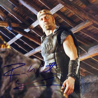 Beowulf Ray Winstone signed movie photo